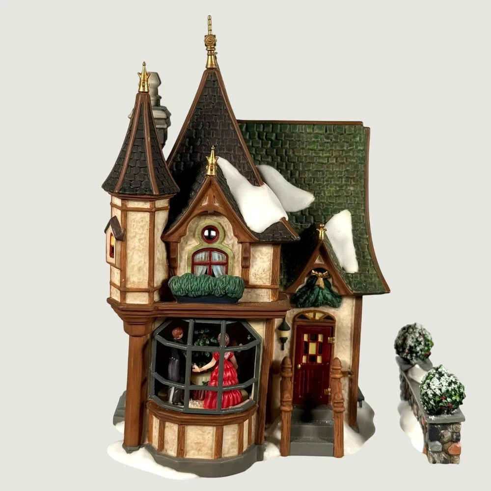 Department 56 The Fezziwig's Ball Dickens Village Series Christmas House China